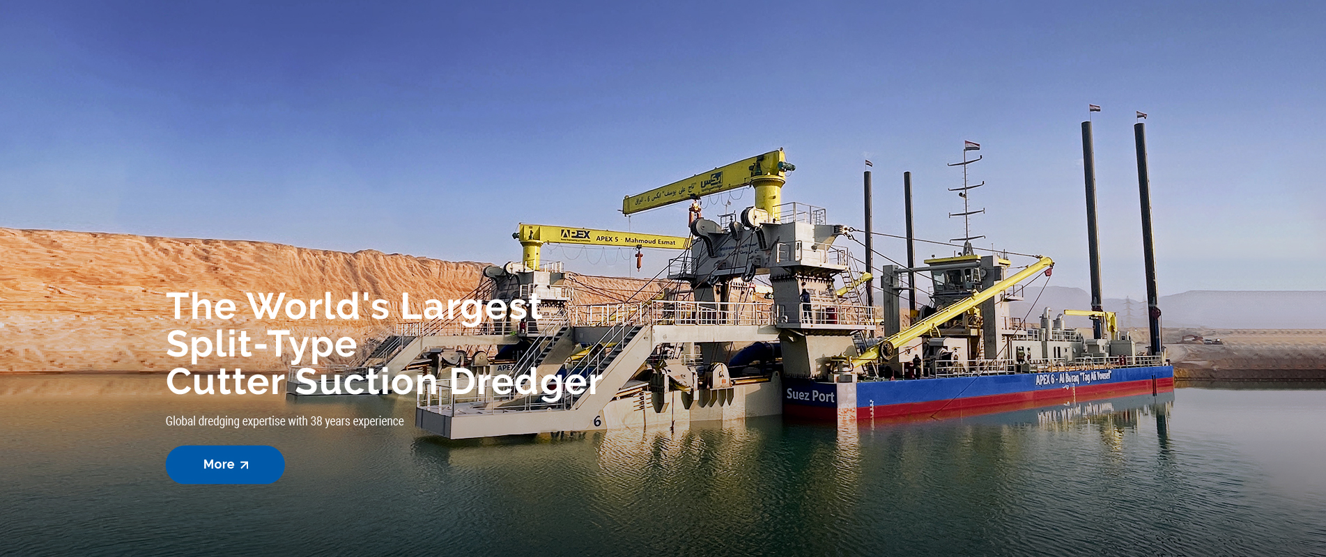 Cutter Head Suction Dredger