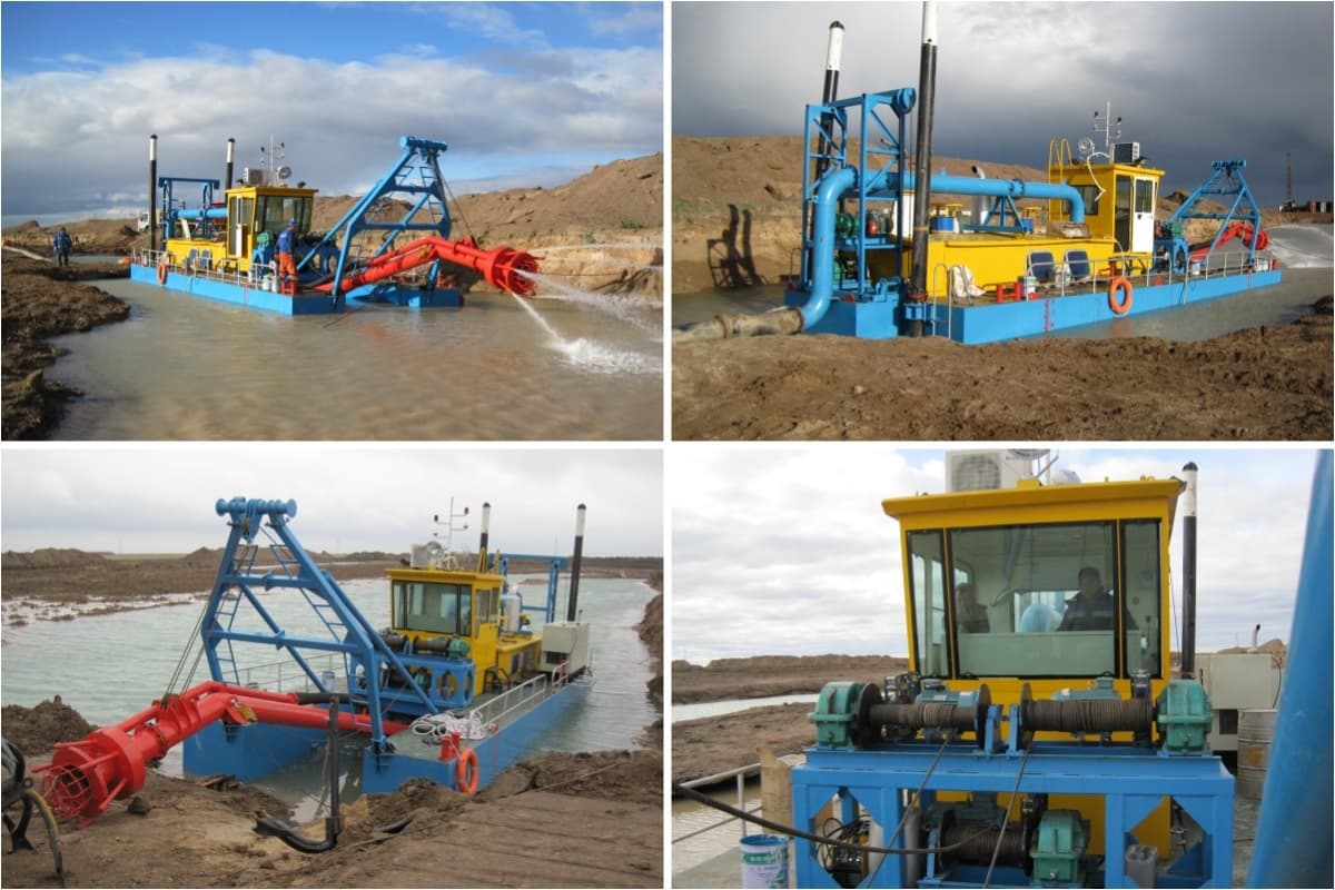 High Efficiency Jet Suction Dredger (500-8000 m3/h) for River Lake Sea Port Dredging