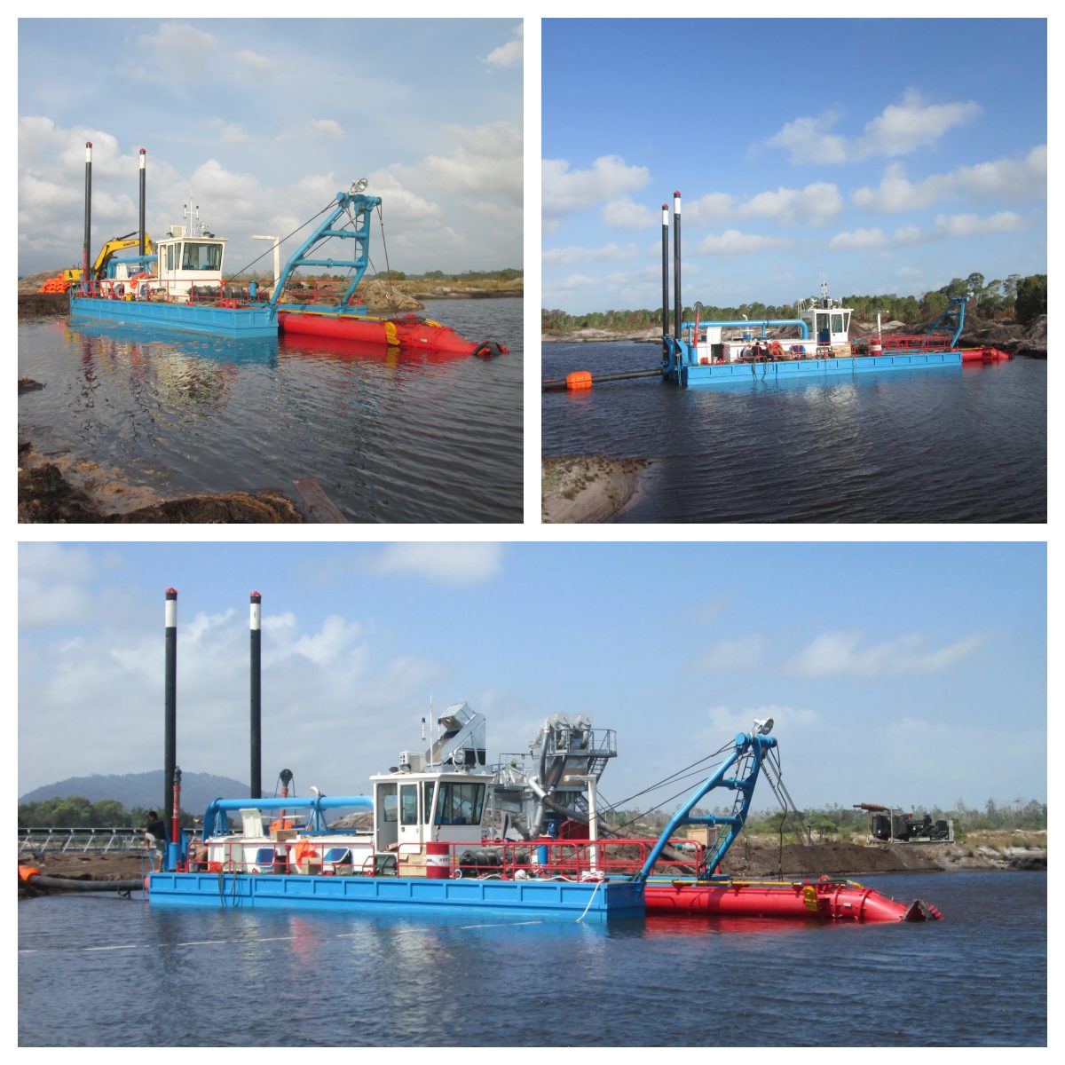 JLCSD250 Efficient Sand Suction Dredger 800 m3/h River Dredger for Mining Dredging JLCSD250 Efficient Sand Suction Dredger 800 m3/h River Dredger for Mining Dredging
